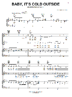 Baby, It's Cold Outside von Frank Loesser (Download) 