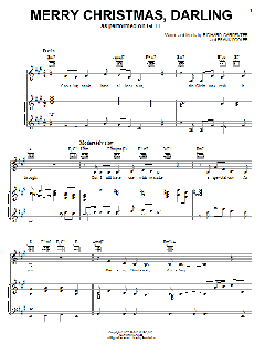 Merry Christmas, Darling von The Carpenters (Download) 