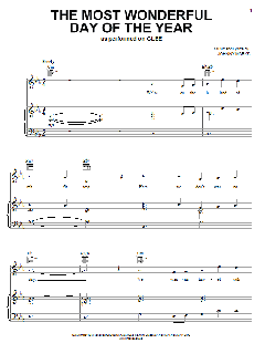 The Most Wonderful Day Of The Year von Johnny Marks (Download) 