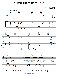 Turn Up The Music von Naomi Scott (Download) 