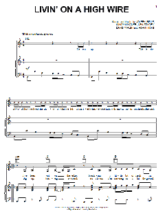 Livin' On A High Wire von Naomi Scott (Download) 