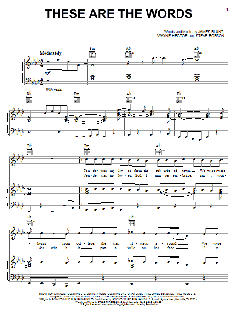 These Are The Words von James Blunt (Download) 