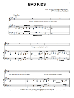 Bad Kids von Lady Gaga (Download) 