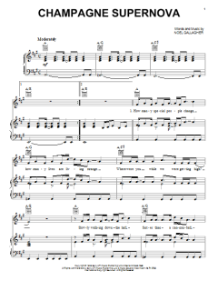 Champagne Supernova von Oasis (Download) 