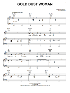 Gold Dust Woman von Fleetwood Mac (Download) 