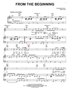 From The Beginning von Emerson, Lake & Palmer (Download) 