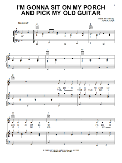 I'm Gonna Sit On My Porch And Pick My Old Guitar von Johnny Cash (Download) 