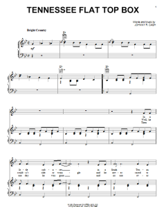 Tennessee Flat Top Box von Johnny Cash (Download) 