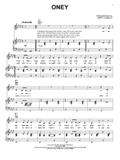 Oney von Johnny Cash (Download) 