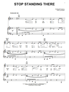 Stop Standing There von Avril Lavigne (Download) 