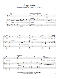 Sayonara von John Forster (Download) 