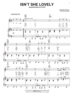 Isn't She Lovely von Stevie Wonder (Download) 