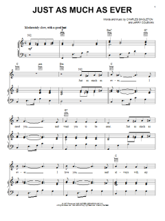 Just As Much As Ever von Charles Singleton (Download) 