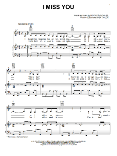 I Miss You von Beyoncé (Download) 