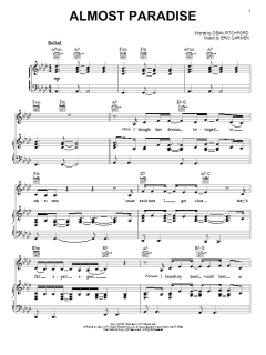 Almost Paradise von Eric Carmen (Download) 