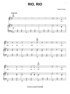 Rio, Rio von Chilean Folk Song (Download) 