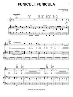 Funiculi Funicula von Luigi Denza (Download) 