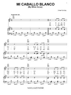 Mi Caballo Blanco (My White Horse) von Chilean Folksong (Download) 