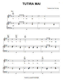 Tutira Mai von Traditional Maori Folk Song (Download) 