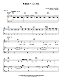 Savior's Here von Kari Jobe (Download) 