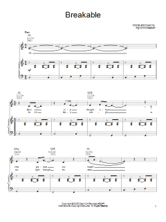 Breakable von Ingrid Michaelson (Download) 