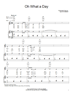 Oh What A Day von Ingrid Michaelson (Download) 