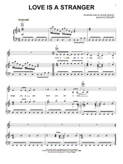 Love Is A Stranger von Eurythmics (Download) 