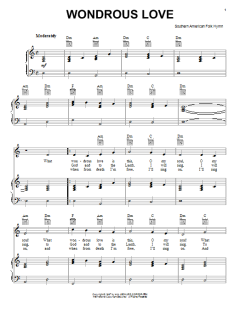 Wondrous Love von Southern American Folk Hymn (Download) 