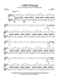 I Will Prevail von Frank Wildhorn (Download) 