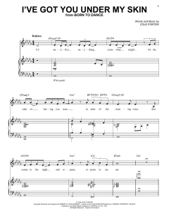 I've Got You Under My Skin von Cole Porter (Download) 