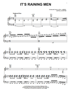 It's Raining Men von Paul Jabara (Download) 