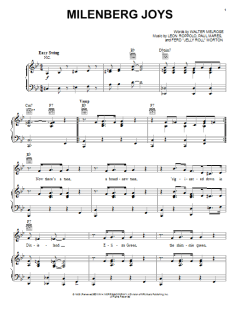 Milenberg Joys von Walter Melrose (Download) 