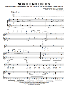 Northern Lights von Twilight: Breaking Dawn (Movie) (Download) 