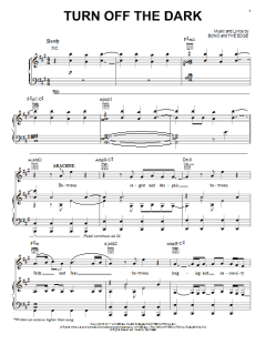 Turn Off The Dark von Bono & The Edge (Download) 