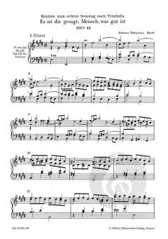 Es ist dir gesagt, Mensch, was gut ist (J.S. Bach) 