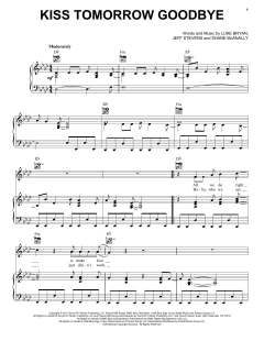 Kiss Tomorrow Goodbye von Luke Bryan (Download) 