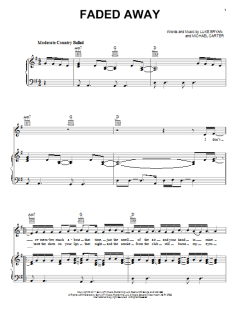 Faded Away von Luke Bryan (Download) 