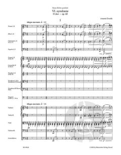 Symphonie Nr. 6 in D-Dur op. 60 von Antonín Dvořák 