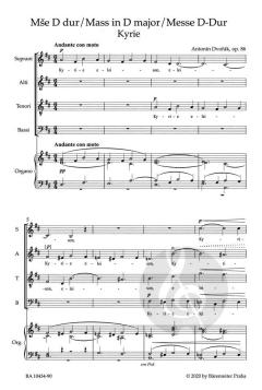 Messe D-Dur op. 86 von Antonín Dvořák 
