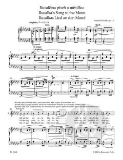 Rusalkas Lied an den Mond von Antonín Dvořák 