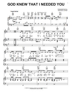 God Knew That I Needed You von Melodie Tunney (Download) 