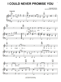 I Could Never Promise You von Don Richard Francisco (Download) 