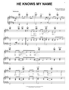 He Knows My Name von Tommy Walker (Download) 