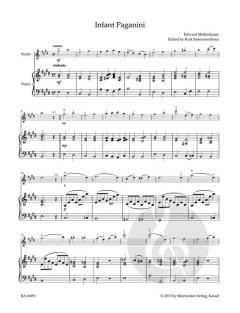 The Infant Paganini von Edward Mollenhauer (Download) 