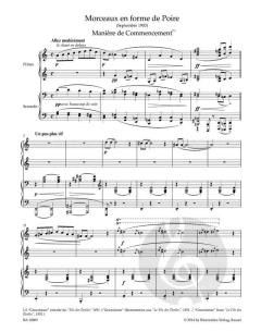 3 Morceaux en forme de Poire von Erik Satie (Download) 