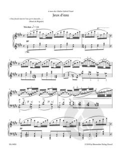 Jeux d'eau von Maurice Ravel 