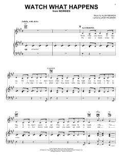 Watch What Happens von Alan Menken (Download) 