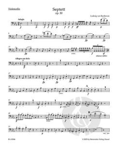 Septett in Es op. 20 