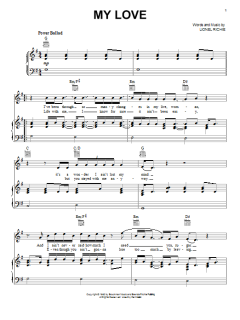 My Love von Lionel Richie (Download) 