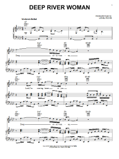 Deep River Woman von Lionel Richie (Download) 